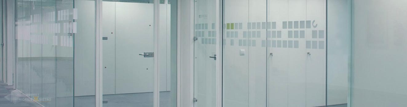 Divisiones para oficina en vidrio | Vidrios Por metro