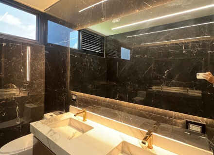 Espejos para baños decorativos | vidrios por metro