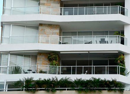 Pasamanos para edificios