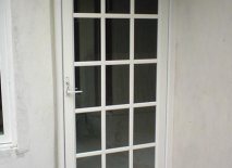 Puertas en aluminio y vidrio