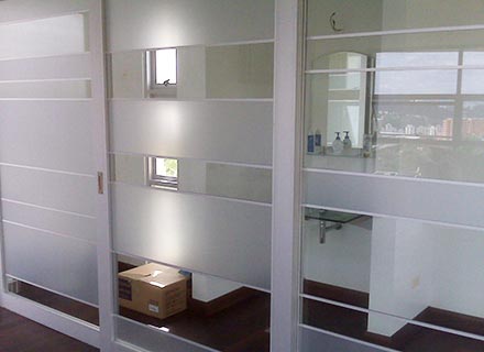 Vidrio Opalizado divisiones para oficina